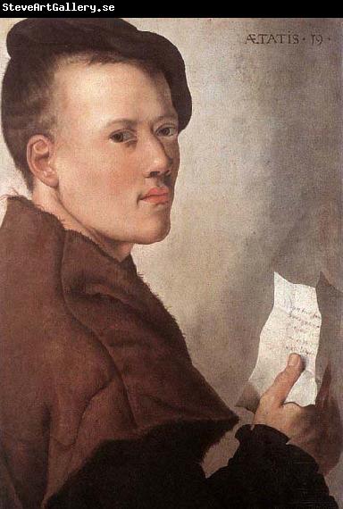 unknow artist Portrait of a Young Man